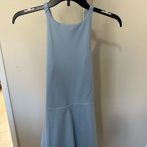 all in motion Light Blue Sleeveless Maxi Dress with built in shorts